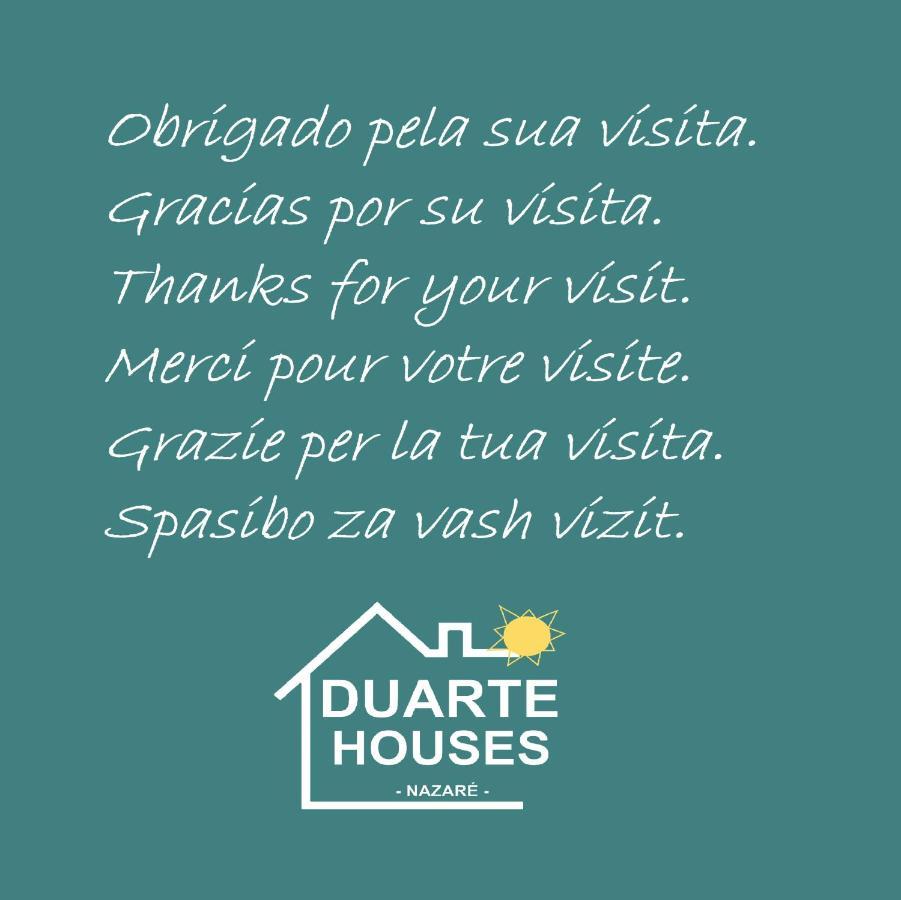 Duarte Houses - Casa T1 - Com Vista Mar Назаре Екстериор снимка
